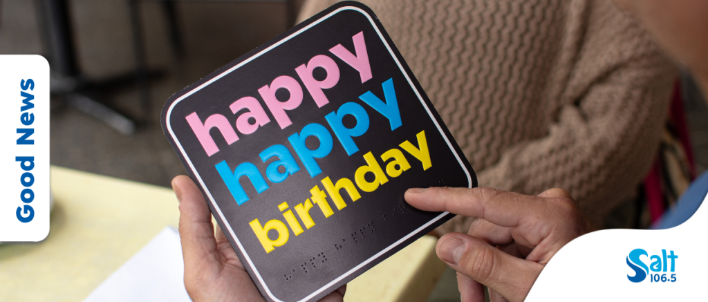 Hallmark X Guide Dogs Australia collaborate to create accessible card range. Photos supplied by Grace Tough at Keep Left for Guide Dogs Australia with permission to use 1Salt