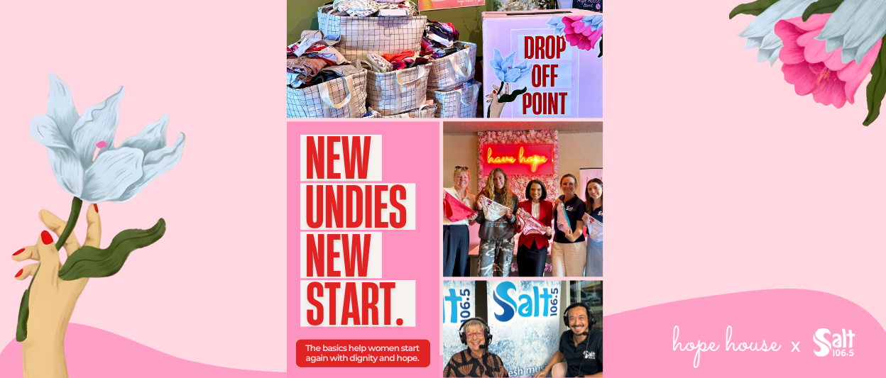 New Undies, New Start: Sunny Coast Brings Dignity and Hope to Women in Crisis