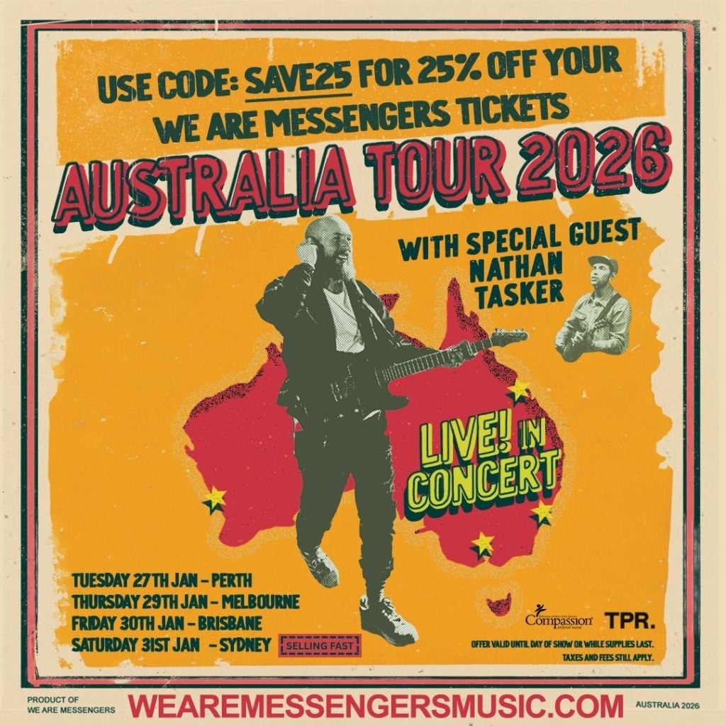 Save 25% off general admission tickets to We Are Messengers 2026 concert