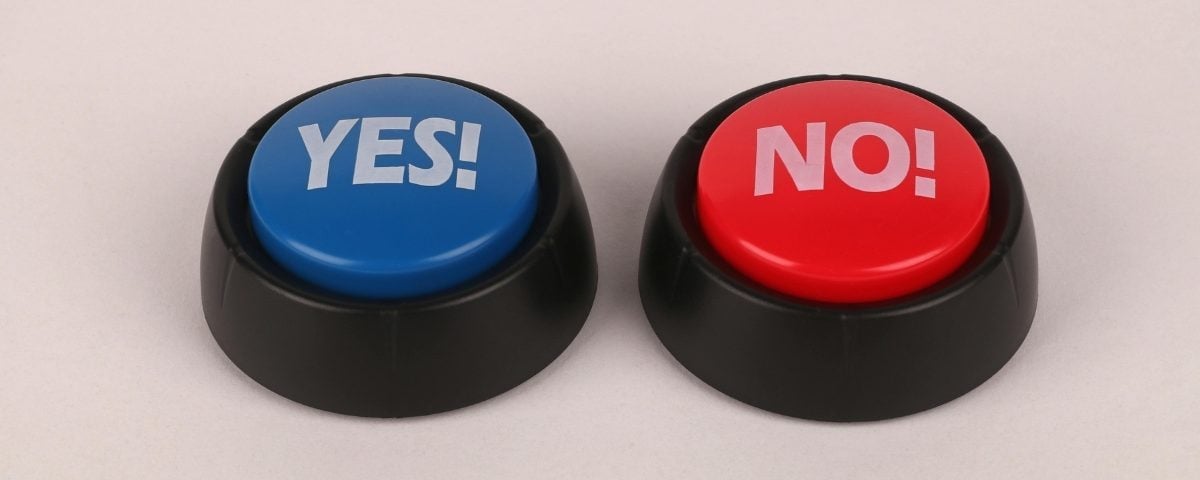 Because “No” is a Full Sentence: When Values Guide Decisions