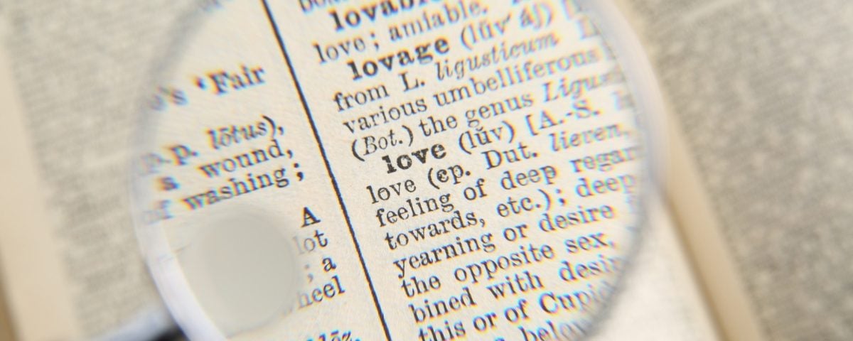 Love in Action: When Words are Not Enough
