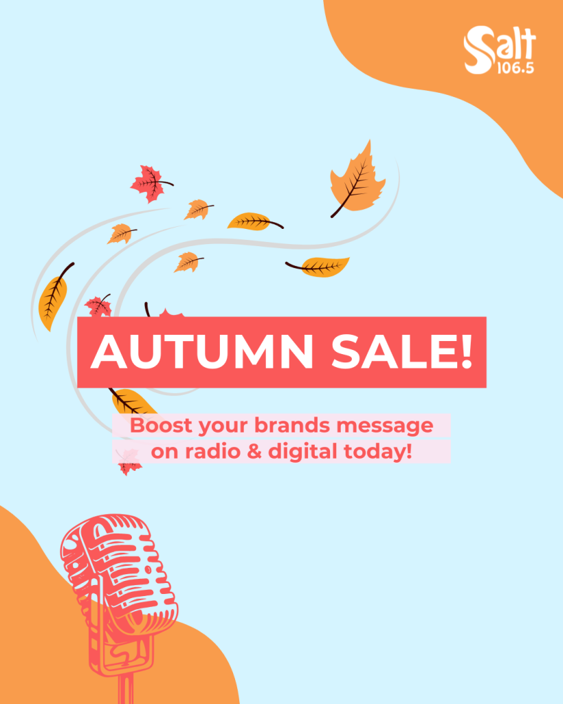 Salt Sponsorship On-Air and Digital Autumn Sale 2026